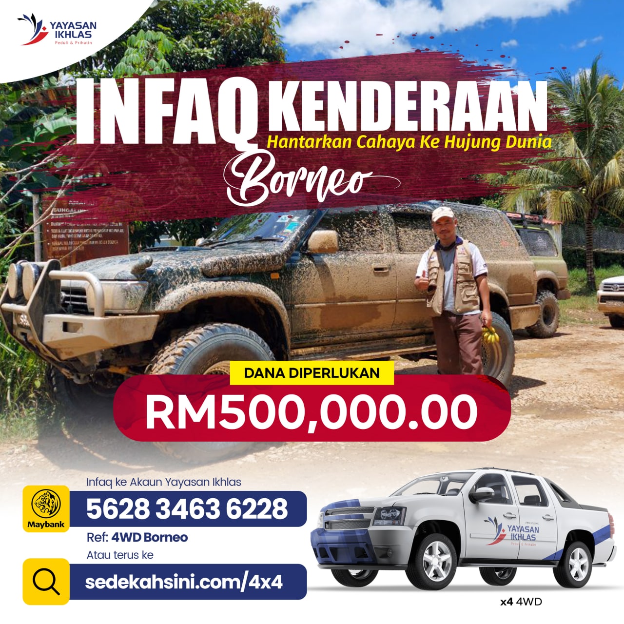 Read more about the article Infaq Kenderaan 4WD